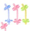 Baby Teething Toys Four-Leaf Clover Shape Silicone Teether Gum Massage Lightweight Baby Chew Toy for Sleep