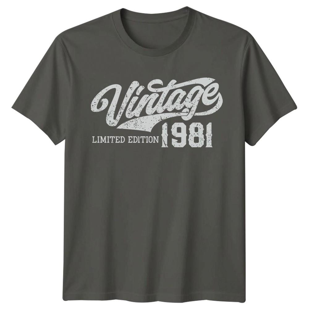 Vintage 1981 Limited Edition 45th Birthday Unisexs TShirt