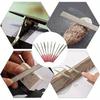 10Pcs Diamond Needle File Set 3x140mm Mini Needle File Kit For Stone Glass Metal Carving Craft Hand Tools Needle File Set