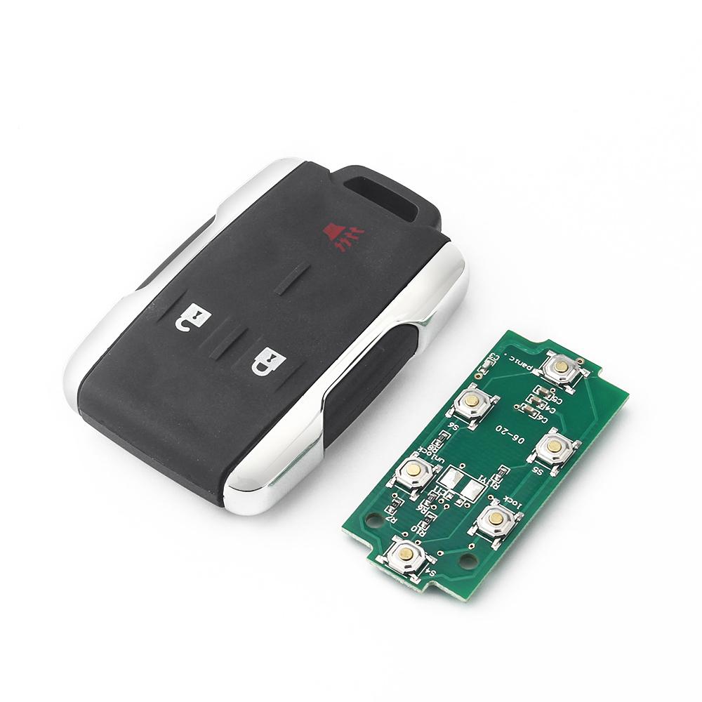 3/4/5/6 Buttons Remote Car Key for Chevrolet Silverado 1500 2500 3500 2014 2015 2016 2017 2018 for GMC with M3N32337100 315Mhz Clip