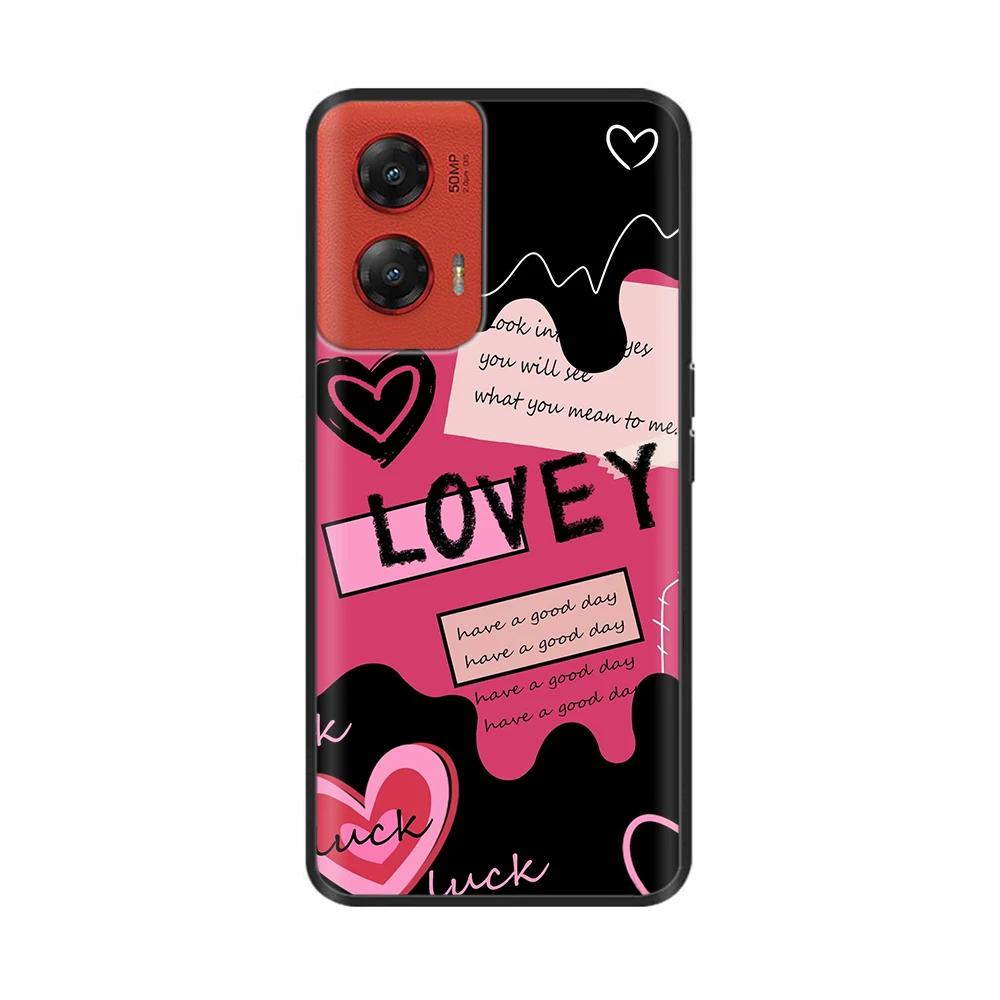 Case For Motorola Moto G Stylus 5G 2024 Case Couple Panda Back Cover For Motorola G Stylus 5G 2024 Liquid Silicone Phone Cases