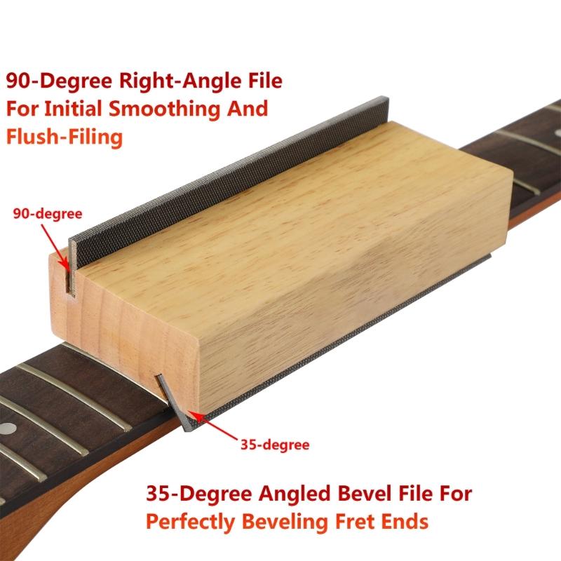 Guitar Bass Fretboard Sanding Block Fret Leveler Leveling File Guitar Luthiers Tool Guitar Fret Leveling Sanding Beam