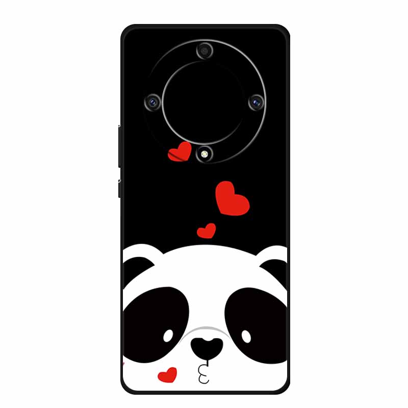 For Honor X9a 5G Cover RMO-NX1 HonorX9a Soft TPU Silicone Painted Cat Phone Case for Huawei Honor X9A Coque Bumper X 9A X9 A Bag