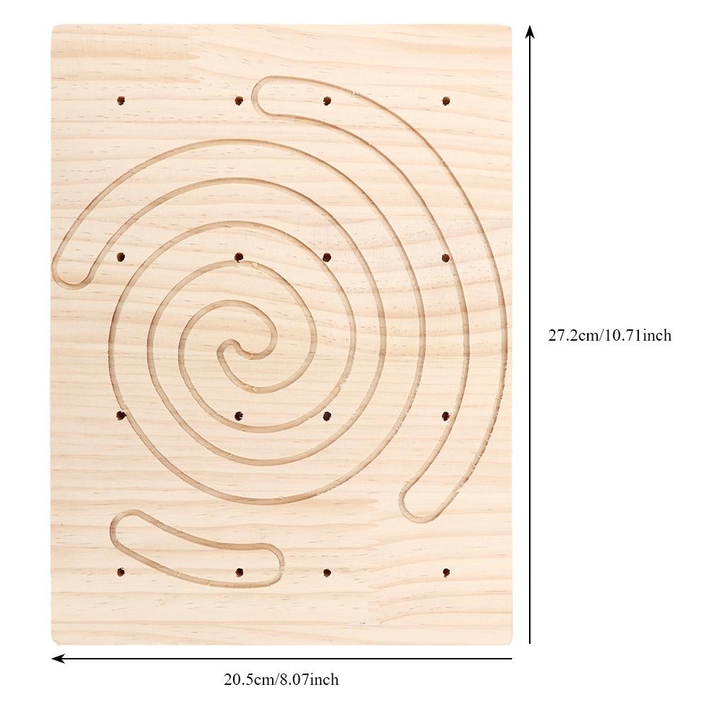 Wooden Claws Scratching Board for Pet Hedgehog Squirrel Rabbit Play Toy Cage Accessory