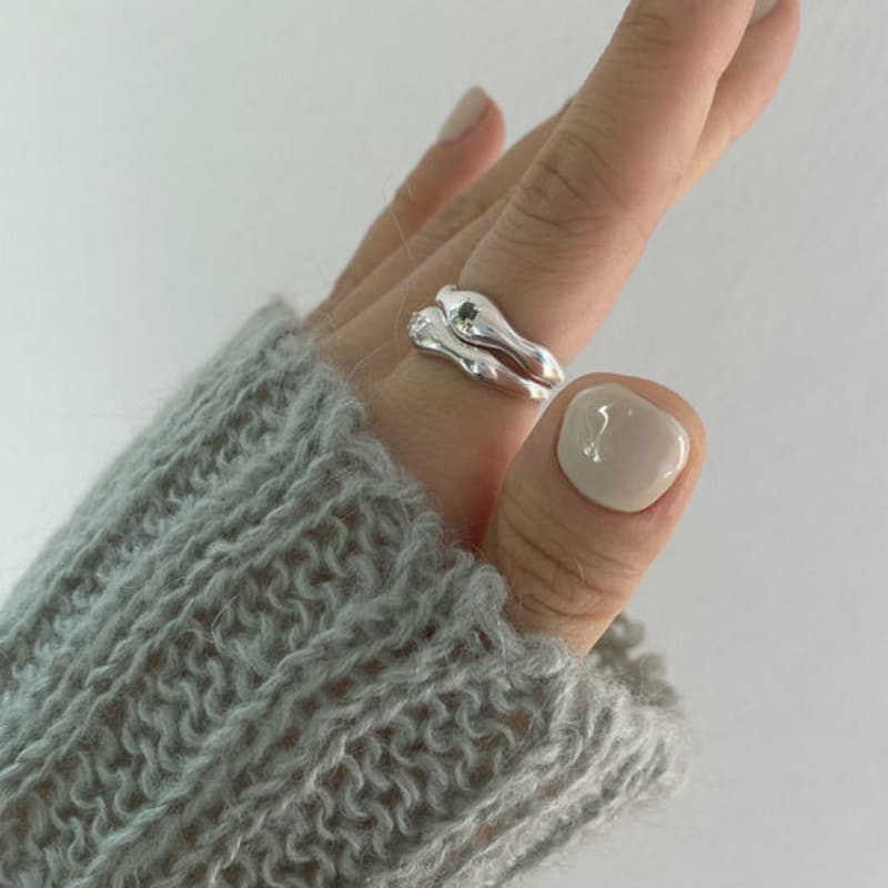 PARTY AFTER DARK Rough Diamond Ring