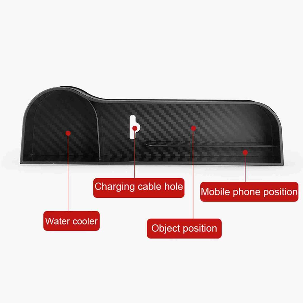 Car Seat Organizer Multifunctional Car Front Seat Storage Box, Universal Fit for Cars, SUVs and Trucks