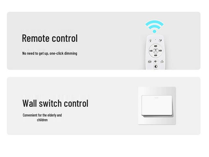 Modern Minimalist Eye Protection Ceiling Light - Super Bright Full Spectrum for Living Room & Bedroom (2025)