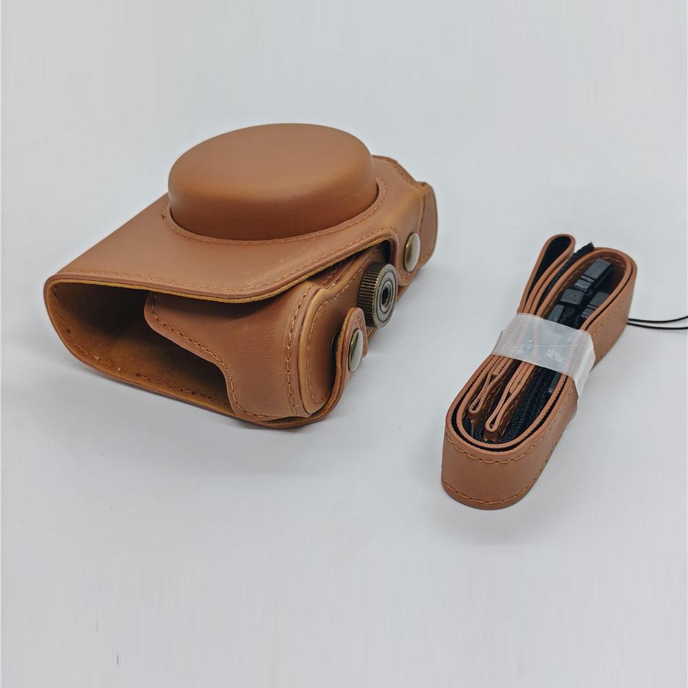 G7X II III PU Leder Kameratasche Hülle Für Canon PowerShot G7X Mark II III G7XIII G7X3 G7XII G7X2 Vollständige Abdeckung Mit Riemen