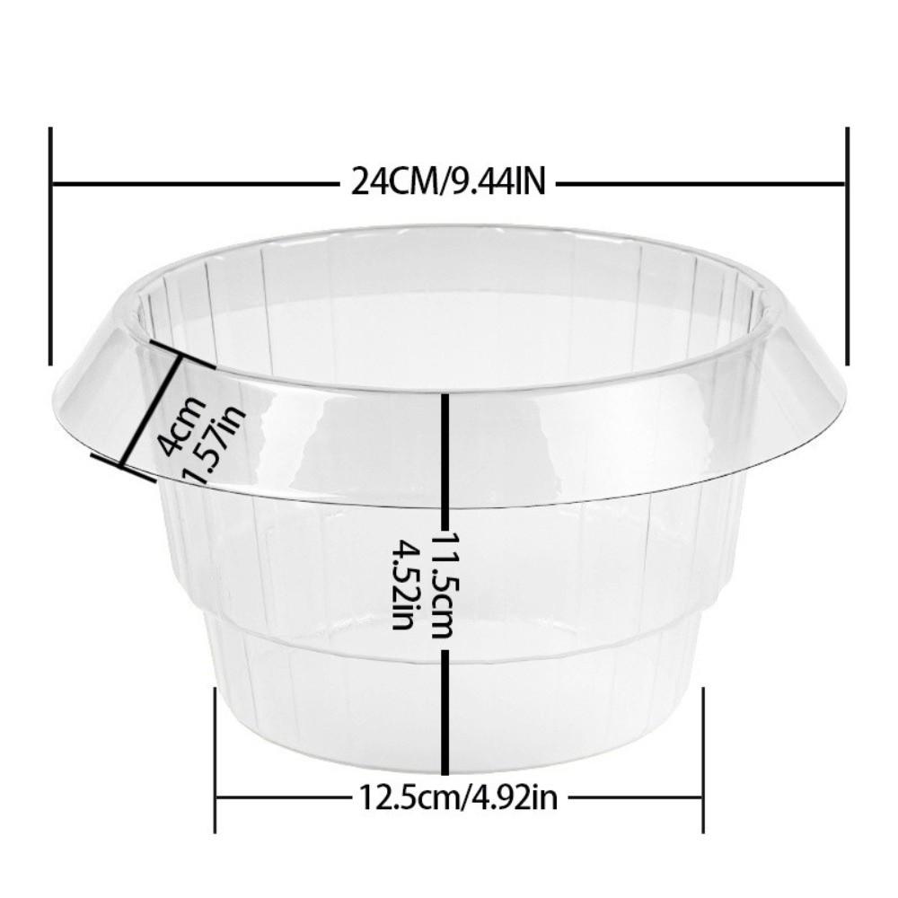 10PCS Plastic Vegetable Slug Collars Thickened Insect-Proof Plant Protection Covers Bite Protection Barrier Round