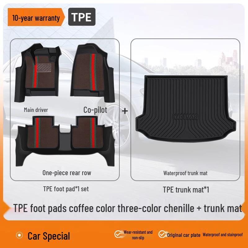 TPE Fully Enclosed Floor Mats for 2025 Honda CRV Haoying - Driver's Side