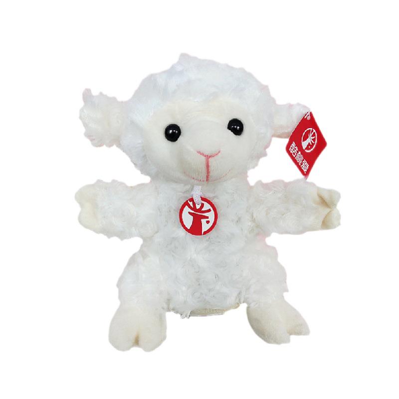 Animal Hand Puppet Plush Toy for Parent-Child Interaction - Storytelling Glove Doll with Movable Mouth