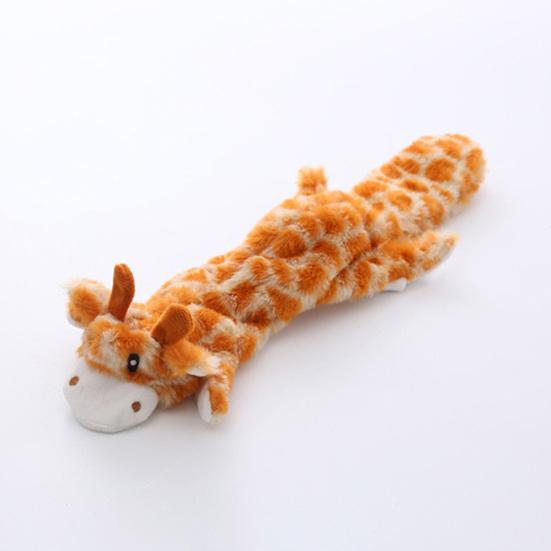 Jucărie de mestecat pentru animale de companie Amuzantă Interactivă Moale de Pluș Rezistentă la Mușcături Deschidere cu Bandă Adezivă Dinți