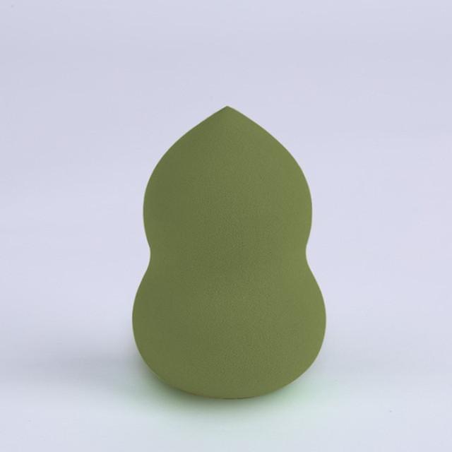 

Спонж для макияжа с каплями воды, косметический спонж, пудра для лица, BB-крем, косметический спонж для растушевки, спонж для растушевки тонального крема яблочный зеленый