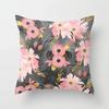 Fashion Garden Flower Pattern Pillowcase Office Car Cushion Cover Living Room Bedroom Sofa Decorative Pillowcase 45*45Cm