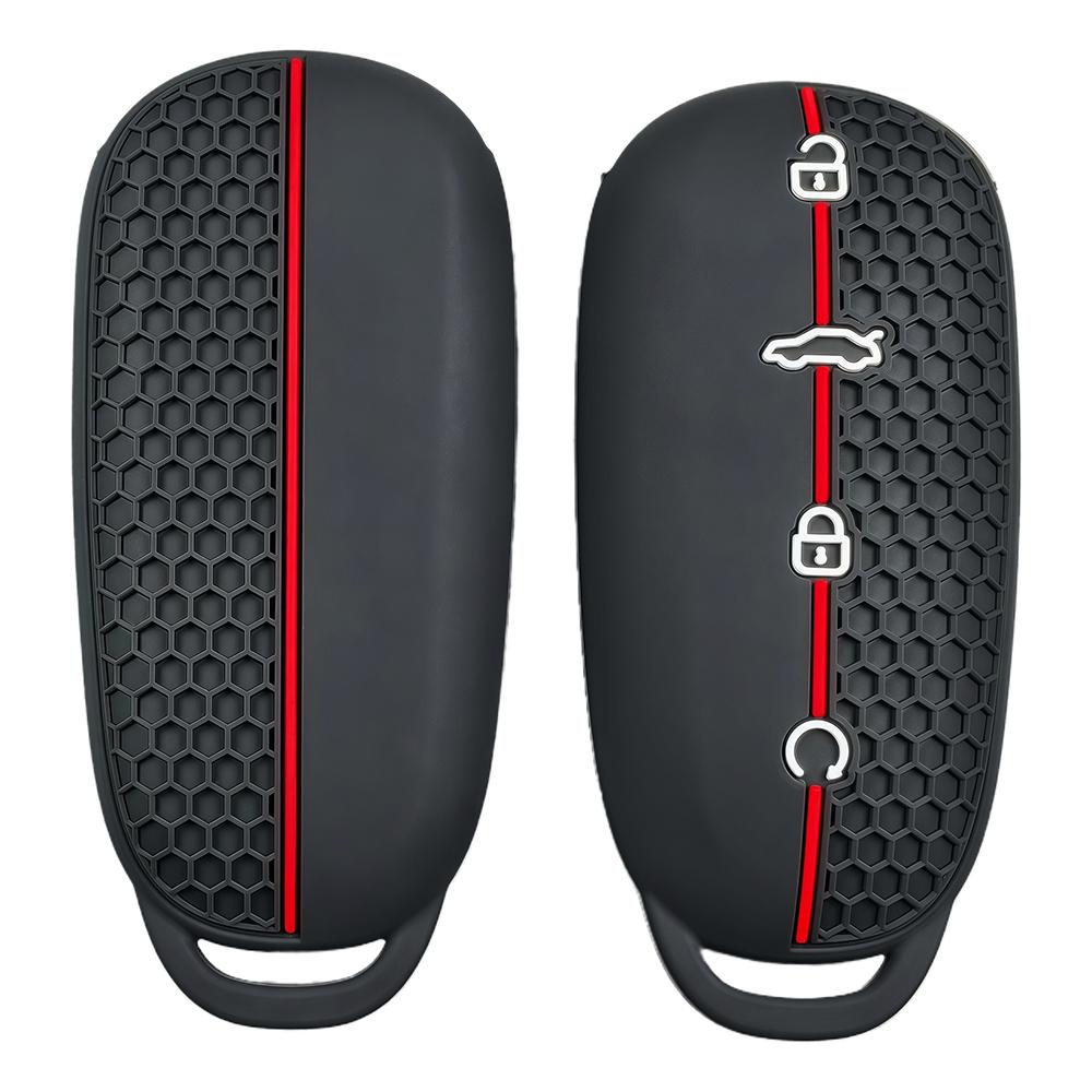 Silicone Car Key Case Protect For Chery Omoda 7 C7 S7 Shs Phev Omoda 5 C5 Key Case Keychain Key Caps Holder Case