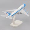 Decor cameră 20CM 1:400 Model Avion Metal Turnat sub Presiune Avion B747 Air Force One Aeronave Companii Aeriene Airways Modele Avion Cu Aterizare