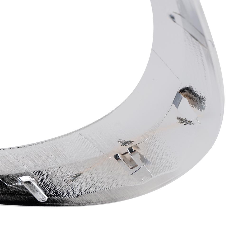 Links+Rechts Hinten Rücklicht Lampen Zierring Für Fiat 500L 2014-2020 Chrom