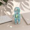 Portable Stress Ball Glitter Babies Relief Toy, Clear Baby Doll Squeeze Soft Stretchy Gadget Fidget Relaxing Gift for Adults Kids, Party Favors