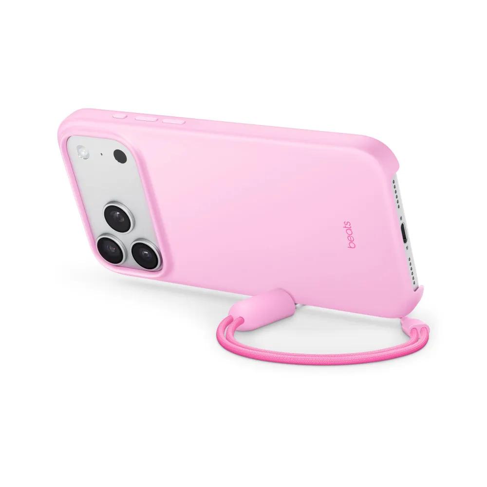Beats ist geeignet für iPhone 17 Pro Max / iPhone 17 Pro Max Hülle mit Band, MagSafe-Unterstützung und Kamerasteuerung, offizielle Replik