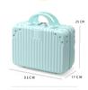 14palcové kosmetické pouzdro Úložná krabička na make-up Zámek s heslem taška na make-up Organizér Kufr Přenosný do ruky Cestovní pouzdro na zavazadla