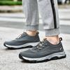 Summer and Autumn Breathable Fly-woven Large-size Sports Shoes Couple Shoes Ultra-light Adjustment Buckle Convenient Mesh Casual Shoes