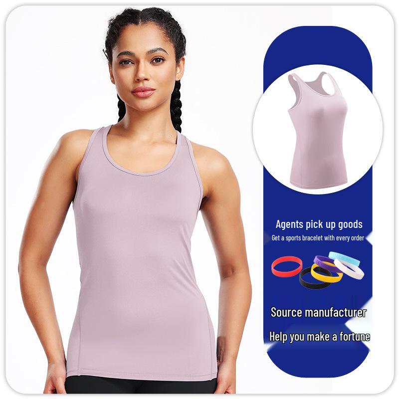Women's Yoga Camisole - Sleeveless, Form-Fitting Sports Vest for Running and Layering