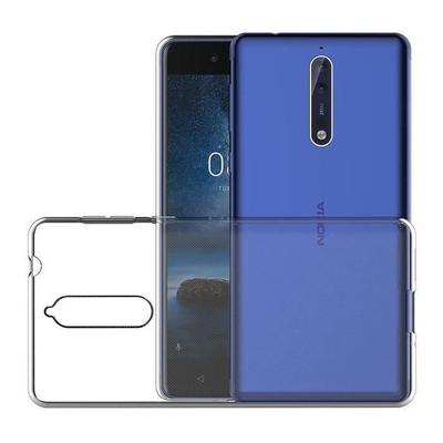 Cover Gel TPU Trasparente - PHONILLICO - Nokia 8 - Ultra Sottile - Protezione ottimale - Flessibile