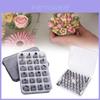 Stainless Steel Piping Tips Set For Cake Decorating With Reusable Bags For Baking Enthusiasts