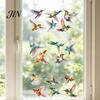 Flying Pet Protection Decal 3Pcs Static Bird Window Clings, Decals, Removable PVC Anti-Collision Bird-friendly Sticker Stickers for Glass Doors