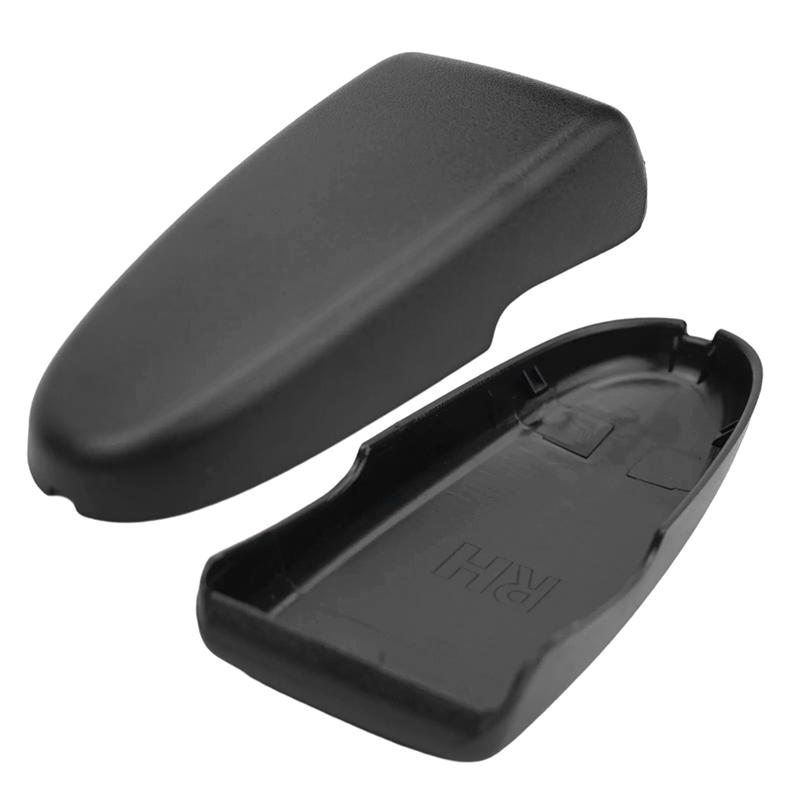 Lasting 2Pc Car Rear Gate Hatch Trunk Window Glass Hinge Cover For Jeep Liberty KJ 2002-2007 55360366AE 55360367AE чёрный