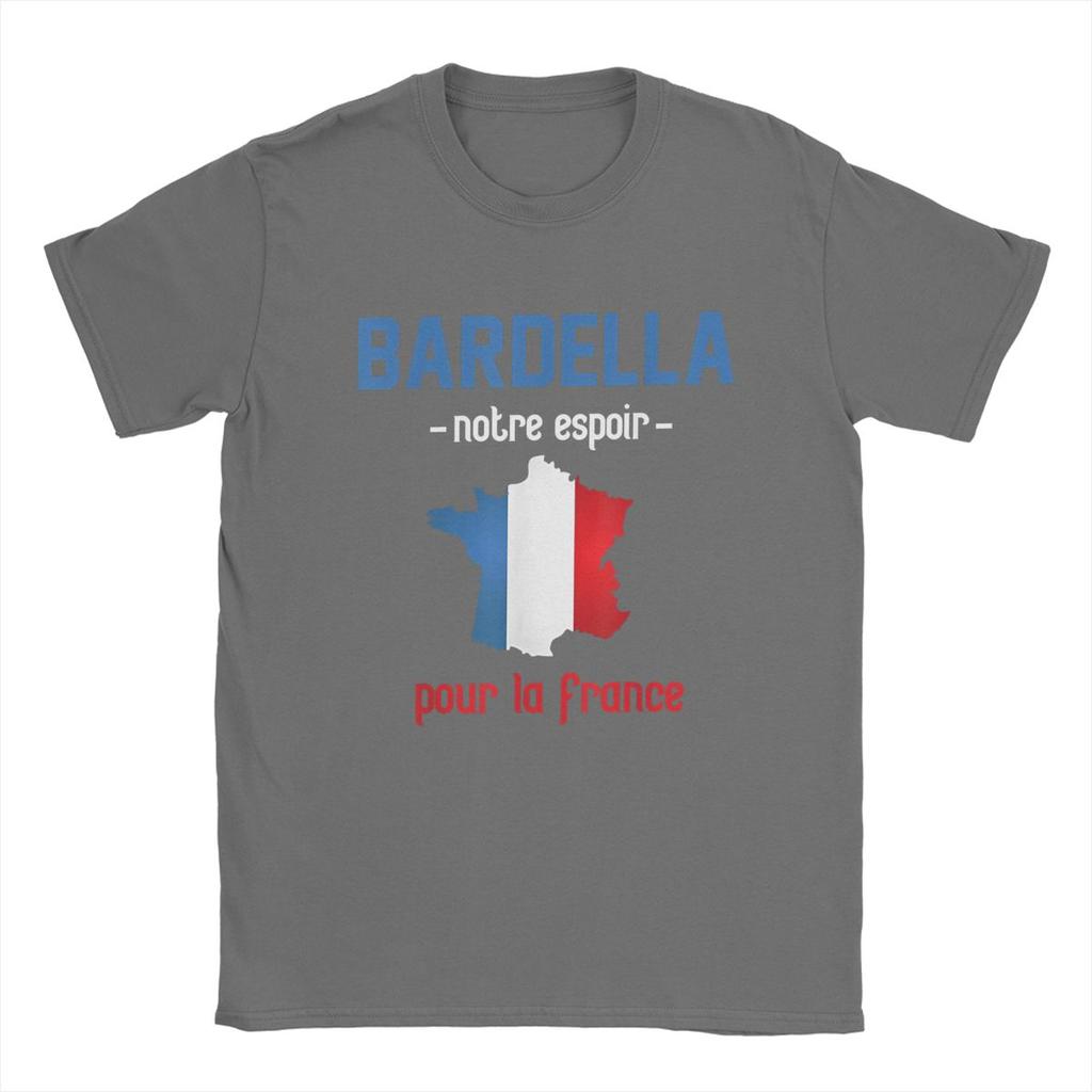 Men French Bardella Hope T Shirts President Election France Cotton Tops Casual Short Sleeve O Neck Tee Plus Size T-Shirts