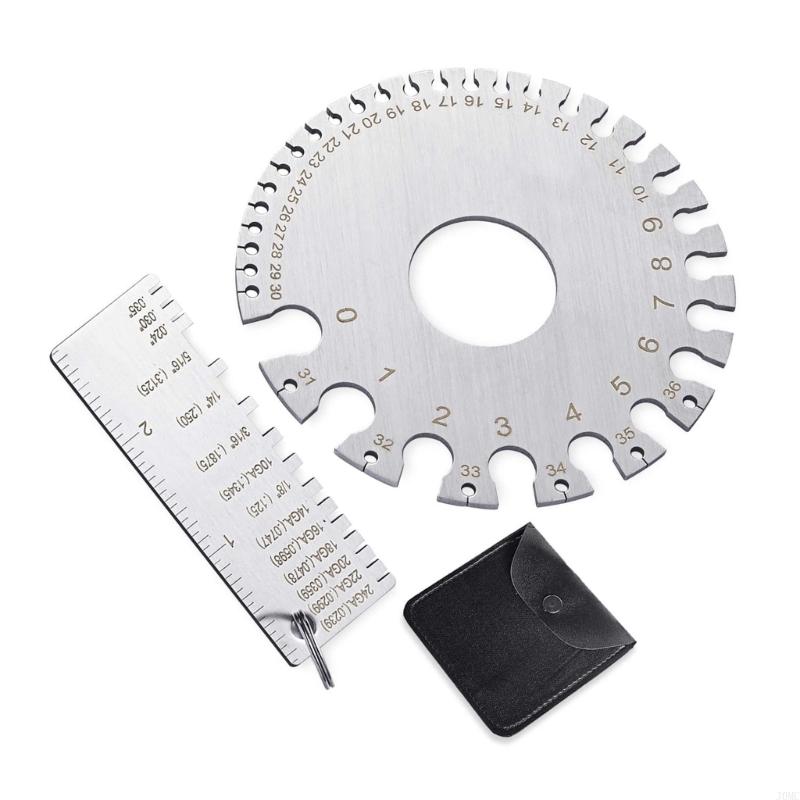 Heavy Duty Steel Welding Wire Gauges Thickness Tester Upgrades for Metalworking J0MC