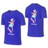 Skater Grandma Korean Style Reversible Tshirt Urban Commuting Soft Tones Tee