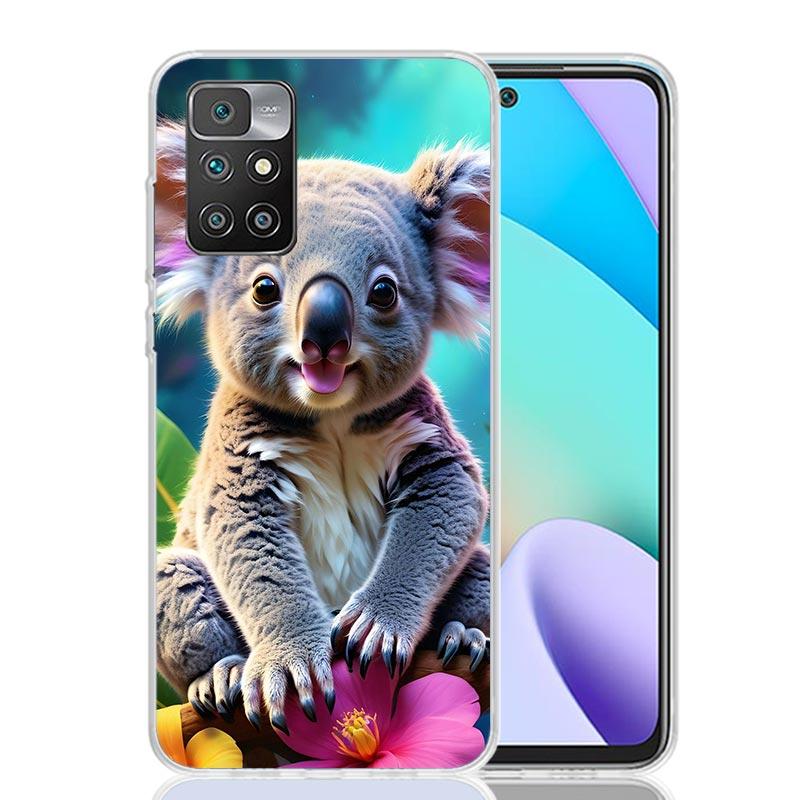 Koala Kawaii Cute Animal For Xiaomi Redmi 13C 13 12C 12 14C Phone Case 10 10A 10C 9 9A 9C 9T 8A 8 7A 7 6A 6 Pro K70 K60 K40 K20