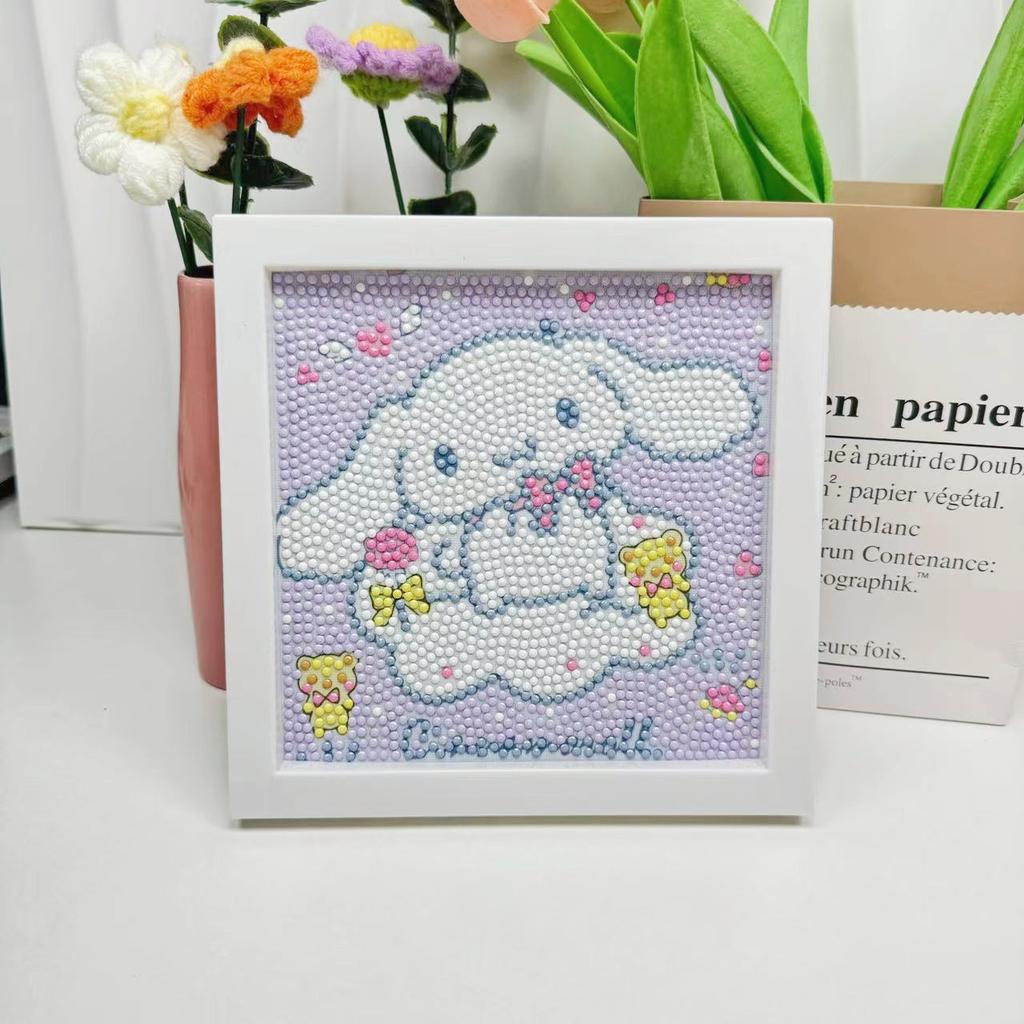 Free Shipping/Cartoon Diamond Painting Children'S Gift Handmade Cross Stitch Framed Diy Bedroom Sticker
