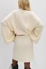 Cashmere Pure Love ecru cashmere skirt /