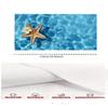Starfish Sea Print Pattern Beach Towel Swimming Bath Towel Sports Fitness Towel