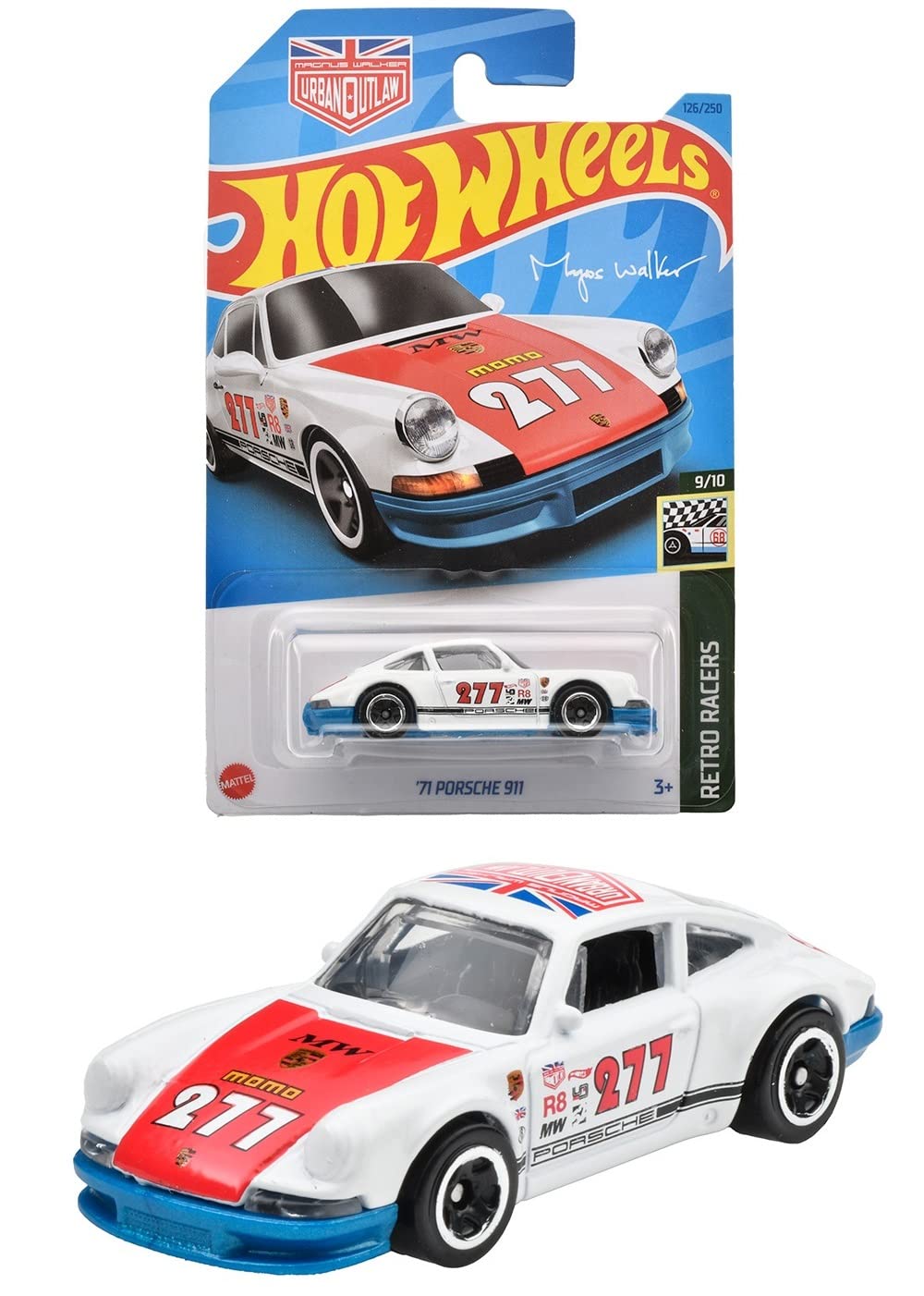 

Hot Wheels Basic Car Porsche 911 года и HNK01 71 [3 вверх]