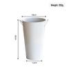 MOJY French-Style Metal Flower Bucket