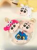 Crayon Shin-chan Transformation Series Head Shape Keychain Cute Cartoon Character Pendant Bag Charm Backpack Hanging Ornament