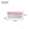 Makeup Organizer Bag For Travel With Breathable Polyester Fabric Large Capacity Compact Travel Cosmetic Case