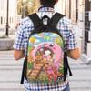 K-Kirbys Laptop Backpack Women Men Fashion Bookbag for School College Students Cartoon Bag