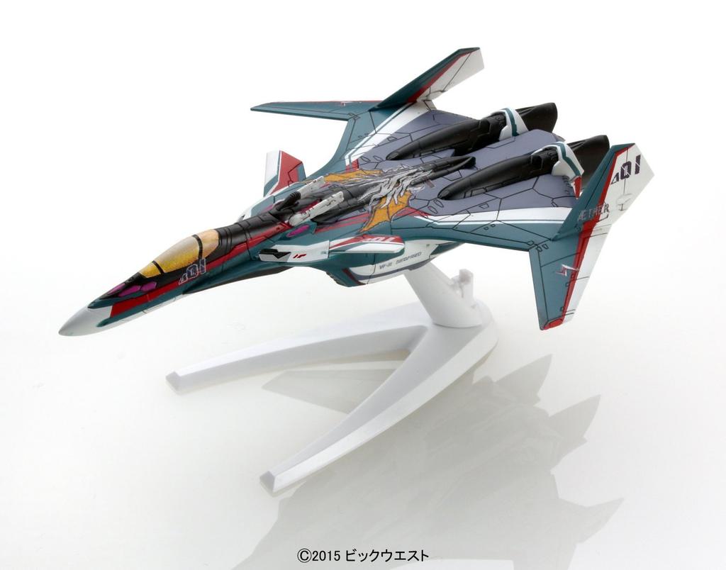 Mecha Collection Macross Series Macross Delta Siegfried Fighter Mode Plastic Model Kit VF-31S (Arad Mölders' Unit)