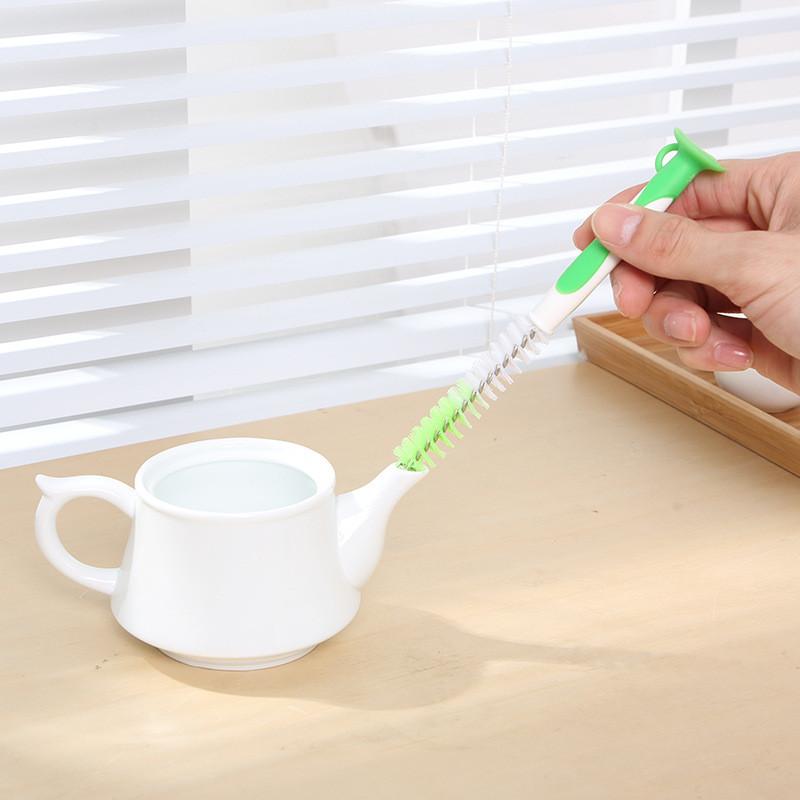 Čajová konvička Japonská hubička Kartáč se sací základnou Pro kuchyňské čisticí příslušenství