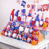 Independence Day Doll Set Collection Holiday Faceless Elderly Decorations Glow Gnome Doll Goblin Ornaments