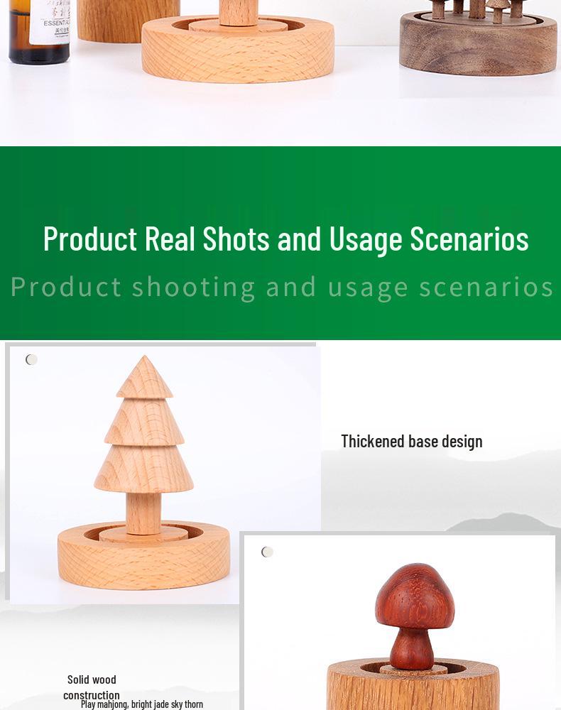 Little Forest Aroma Diffuser Sticks: Long-lasting Indoor Fragrance with Floral Decor