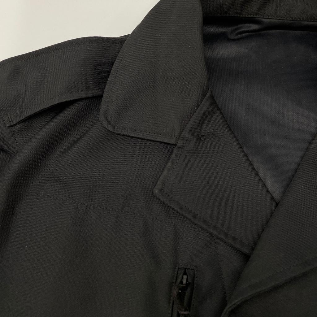A.P.C. 90s-00s French Nylon Military Jacket Jacket 1 blackUsed