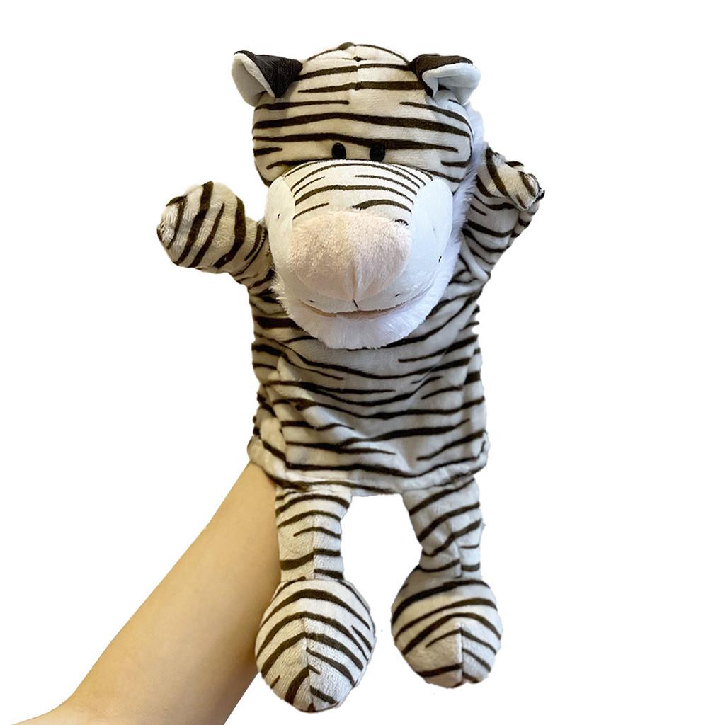 Pigs Cows Ducks Frogs Mouth Opening Ventriloquis Puppet Toys Hand Plush Kid Gift