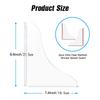 2 Pack Shower Splash Guard Kit Waterproof, Large Splash Guards For Bathtub Self-Adhesive Shower Corner Guards