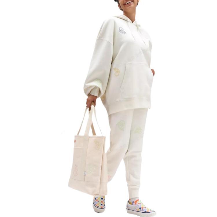 (WMNS) Vans Paisley Check Hoodie 'White' Women's VN0A5LM7FS8